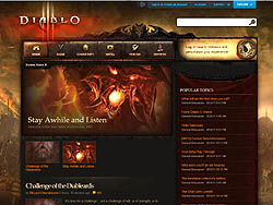 ���������꡼ No.002�Υ���ͥ������ /  ��Diablo III�פΥ��ߥ�˥ƥ������Ȥ������ץ󡣤ʤ���Blizzard�ǥ֡���ˤʤäƤ���餷����ɦ����ƥ��ȡפⳫ��