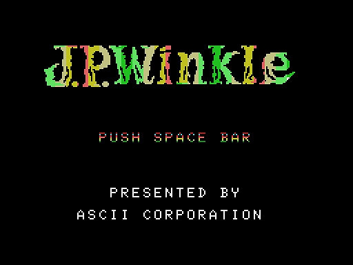 ���������꡼ No.001�Υ���ͥ������ / ��J.P.�����󥯥��MSX�ǡˡס��ץ���������EGG���ۿ����ϡ����줾�Ť��ɤ���ƻ�Ȥ����륵���ɥӥ塼�Υ�������󥲡���