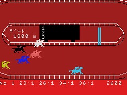画像ギャラリー No.002のサムネイル画像 / 名作競馬ゲーム「MSXダービー(MSX版)」プロジェクトEGGで配信開始。3000円の資金を使って7レースの予想に挑戦