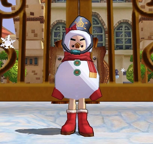 画像ギャラリー No.001のサムネイル画像 / 「シール」サンタ爺を手助けして雪だるまの着ぐるみを手に入れよう