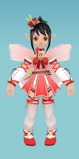 画像ギャラリー No.002のサムネイル画像 / 「MoE」グラフィック装備第57弾「ストライプ リボン装備」が本日登場