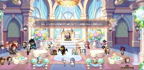 画像ギャラリー No.010のサムネイル画像 / 「メイプルストーリー」,イベント「アメージング イェティ×ピンクビーンワールド」を開催。結婚システムにもアップデート