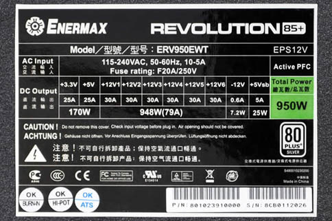 ENERMAX80 PLUS SilverǧںѤ950W1050WŸȯ