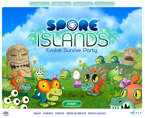 EAFacebookSPOREäݤץ쥤ڤ̵ࡤSpore Islandsפ