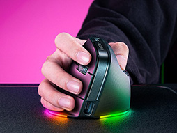 画像ギャラリー No.004のサムネイル画像 / 話題のRazer製縦型ワイヤレスマウス「Pro Click V2 Vertical」が国内発売決定! 予約受付もスタート