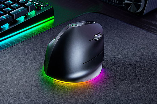 画像ギャラリー No.006のサムネイル画像 / 話題のRazer製縦型ワイヤレスマウス「Pro Click V2 Vertical」が国内発売決定! 予約受付もスタート