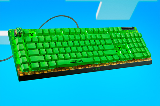 画像ギャラリー No.003のサムネイル画像 / クリーパーをフィーチャーした「Minecraft」版のゲーマー向けキーボードやマウスがRazerから