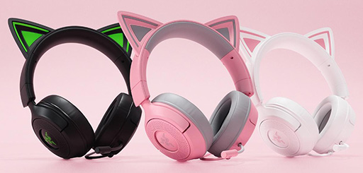 ���������꡼ No.004�Υ���ͥ������ / ǭ�����ԥ��ԥ�����Razer�Υ磻��쥹�إåɥ��åȡ�Kraken Kitty V3 Pro�פ�9��5��ȯ��