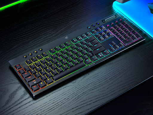 画像ギャラリー No.003のサムネイル画像 / Razerから低背タイプのメカニカルキーボード「BlackWidow V4 Low-Profile HyperSpeed」が9月5日発売。フルキーと10キーレスを用意