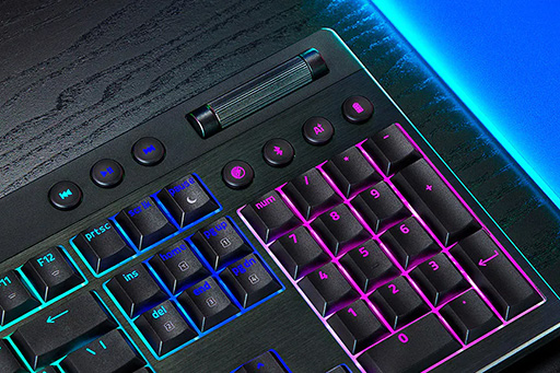 画像ギャラリー No.005のサムネイル画像 / Razerから低背タイプのメカニカルキーボード「BlackWidow V4 Low-Profile HyperSpeed」が9月5日発売。フルキーと10キーレスを用意