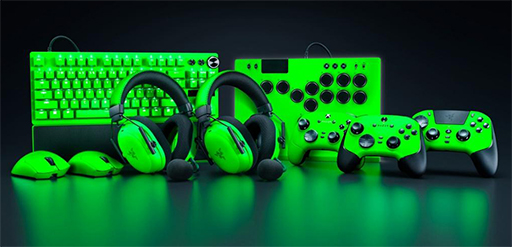 画像ギャラリー No.005のサムネイル画像 / eスポーツ向けを謳うRazer製周辺機器のカラバリに鮮やかな緑色の「Esports Green」を追加