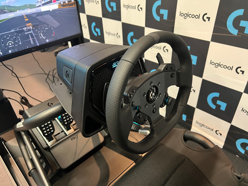 Logicool Gƥ󥰥ȥPRO Racing Wheelפȯ䡣쥯ȥɥ饤Ѥιǥ