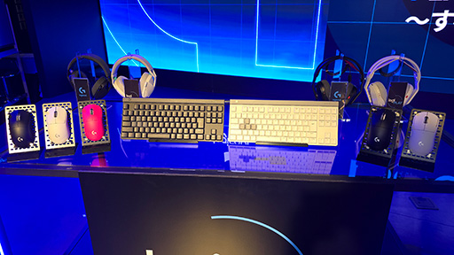 画像ギャラリー No.002のサムネイル画像 / ラピドリ対応薄型キーボードやコンパクトなハイエンドマウスなど,2025年の最新デバイスをロジクールが一挙に発表