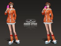 画像ギャラリー No.001のサムネイル画像 / 「サドンアタック」,「部屋着Set」色違いバージョンを期間限定で販売