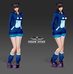 画像ギャラリー No.002のサムネイル画像 / 「サドンアタック」,「部屋着Set」色違いバージョンを期間限定で販売