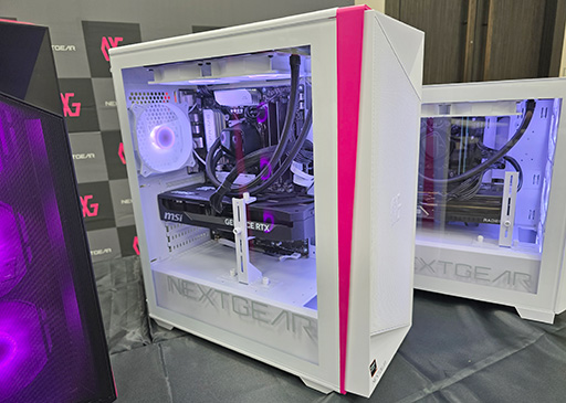 画像ギャラリー No.008のサムネイル画像 / エントリー市場向けゲームPC「NEXTGEAR」がラインナップを一新。デザインと冷却能力にこだわったフルタワー型が加わる