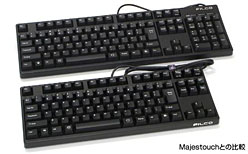 画像ギャラリー No.003のサムネイル画像 / ダイヤテック,“青軸”採用で全キー同時押し対応のテンキーレスキーボードを発売