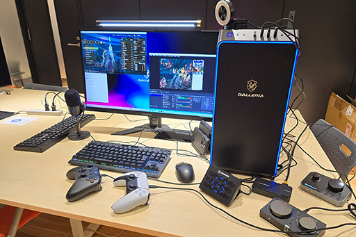 ���������꡼ No.024�Υ���ͥ������ / USB��������23�����ľ�뤷�Ƥ����ư��!? GALLERIA�Ρ�ư���ۿ�������PC�ǡ��ۿ��Ķ����äƤߤ���PR��