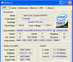 FSB 1600MHz¸Core 2 Extreme QX9770/3.20GHzץӥ塼Ǻ