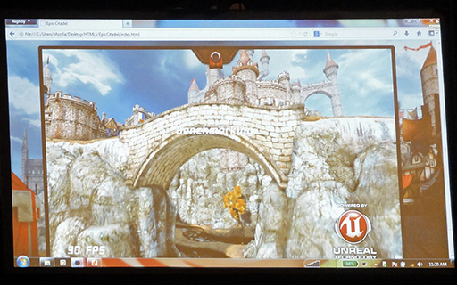 GDC 2013Web֥饦ǡUnreal Engine 3פ̥̥ư&#033;&#063; २󥸥5HTML5ذܿäεѤȤ