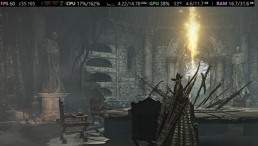 画像ギャラリー No.006のサムネイル画像 / Steam,ゲーム中にfpsやCPU,GPU,RAMの詳細を表示できるパフォーマンスモニターを追加