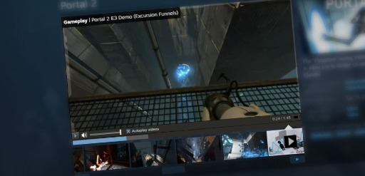 画像ギャラリー No.003のサムネイル画像 / Steam,予告編プレイヤーをアップグレード。モダンなUIで使いやすく,ネットワークや端末環境に合わせた処理を実装