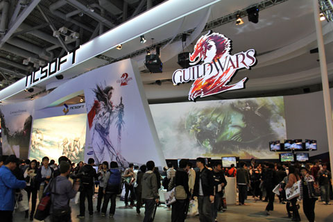 G-Star 2011ϡGuild Wars 2סLineage EternalסBlade  SoulסAIONסWildstarפθˤĤNCsoftʹƤߤ