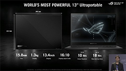 ASUSȼդGPUܥåȤĤʤ륲ޡ2-in-1ROG Flow X13פʤɡ¿ΥޡΡPCյȯɽ