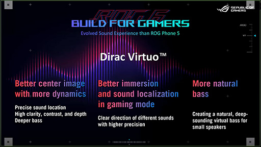 ���������꡼ No.022�Υ���ͥ������ / ASUS�������ޡ��������ޥۡ�ROG Phone 6�פ�ȯɽ�����ѳ��դ������顼�˥ڥ�����ǻҺ��Ѥ������ǽ�������˶���