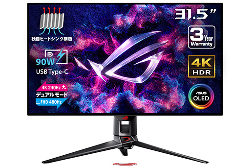 եHDʤĶ®480Hz4KɽǤ240Hzɽǽʥǥ奢⡼бǥץ쥤ASUS1122ȯ