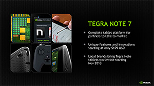 NVIDIATegra 4ܤ7Android֥åȡTegra Note 7פȯɽħ̿ȥࡼӡǥåƤߤ