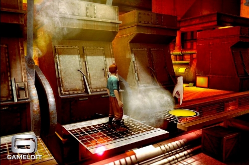 画像ギャラリー No.002のサムネイル画像 / 映画「タンタンの冒険」iPhoneアプリ版のスクリーンショットが公開に