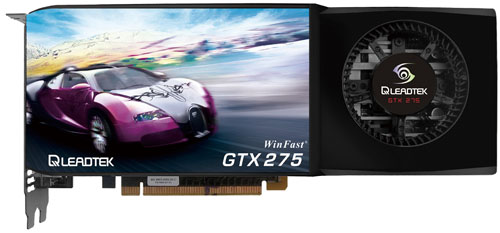 Leadtekե󥹽GeForce GTX 275ܥɤȯɽ