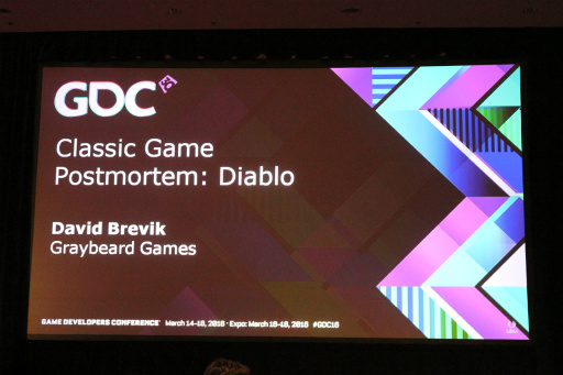  GDC 2016ϺǽδǤϥRPGäȥϻ̾顣Diablo20ǯޤΥ꡼ɥץޡ볫ȯʪ