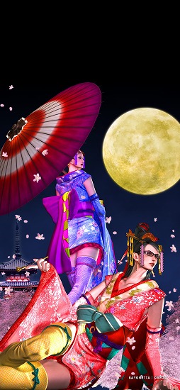 画像ギャラリー No.002のサムネイル画像 / 「ベヨネッタ」発売15周年を記念したスペシャルページを公開。スマホ向け壁紙のプレゼント企画を1年間実施