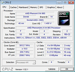 AMDǹ⥯åãPhenom II X4 965 Black Edition/3.4GHzץӥ塼Ǻ