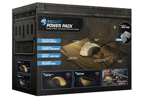 ������#002�Υ���ͥ���/4Gamer��ROCCAT���̴�衣�ߥ꥿�꡼Ĵ�ޥ������ޥ����ѥåɤΥ��åȡ�Power Pack�פ�������ơ���Kave XTD�ץإåɥ��åȤ����Ƥ褦