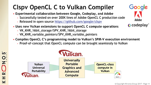 OpenGL 4.6οʲOpenCLξˤĤơKhronos GroupɽNeil TrevettʹƤߤ