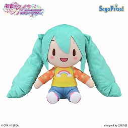 画像ギャラリー No.001のサムネイル画像 / 「初音ミク」×「オシャレ魔女 ラブ and ベリー」コラボのふわぷちぬいぐるみがプライズ商品として登場。ラブ衣装とベリー衣装の2種