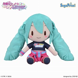 画像ギャラリー No.002のサムネイル画像 / 「初音ミク」×「オシャレ魔女 ラブ and ベリー」コラボのふわぷちぬいぐるみがプライズ商品として登場。ラブ衣装とベリー衣装の2種