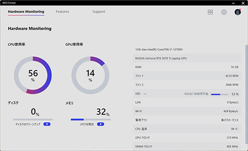 PRMSI17.3ΡPCKatana GF76 12Uפϡ12Core i7RTX 3070 TiܤޤѤäǽޥ