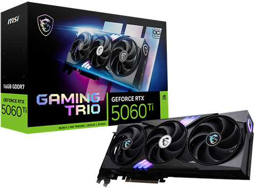 ���������꡼ No.001�Υ���ͥ������ / GeForce RTX 5060 Ti����ܤ���MSI������ե��å��������ɤ�����ȯ��