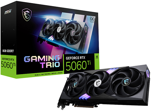 ���������꡼ No.005�Υ���ͥ������ / GeForce RTX 5060 Ti����ܤ���MSI������ե��å��������ɤ�����ȯ��