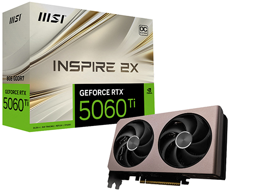 ���������꡼ No.008�Υ���ͥ������ / GeForce RTX 5060 Ti����ܤ���MSI������ե��å��������ɤ�����ȯ��