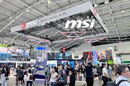 画像ギャラリー No.002のサムネイル画像 / MSIの有機ELディスプレイなら焼き付き3年保証! AIも活用する焼き付き防止技術を備えた500Hz QD OLEDディスプレイを披露