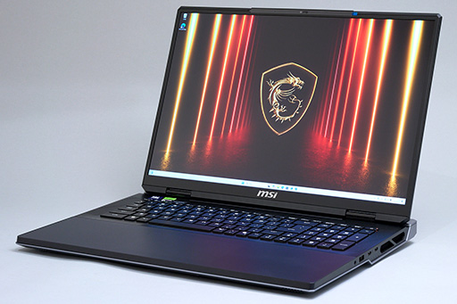 画像ギャラリー No.002のサムネイル画像 / Core Ultra 9 285HX&GeForce RTX 5090搭載の最強ゲームノートPC「Titan 18 HX」の実力をゲームで検証してみた