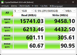 画像ギャラリー No.008のサムネイル画像 / Core Ultra 9 285HX&GeForce RTX 5090搭載の最強ゲームノートPC「Titan 18 HX」の実力をゲームで検証してみた