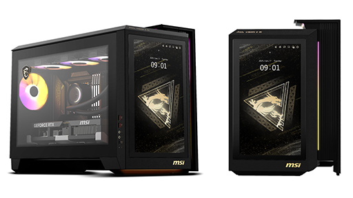 画像ギャラリー No.003のサムネイル画像 / ノートPC並みの13.3型ディスプレイを備えたゲーマー向けデスクトップPCがMSIから登場