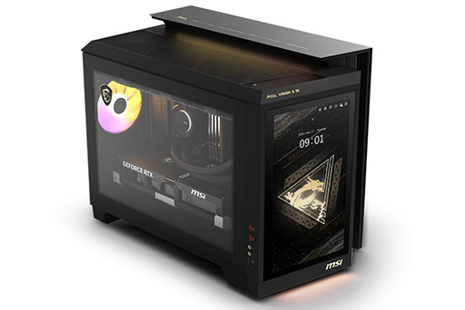 画像ギャラリー No.004のサムネイル画像 / ノートPC並みの13.3型ディスプレイを備えたゲーマー向けデスクトップPCがMSIから登場