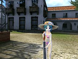 画像ギャラリー No.015のサムネイル画像 / 「メビウスオンライン」に春到来。桜が咲くロビーや新衣装「袴」などが登場